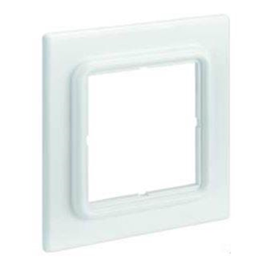 Stopcontacten en stekkerdozen - Leviton Faceplate frame for dual snap-in-jack module - 18985JW