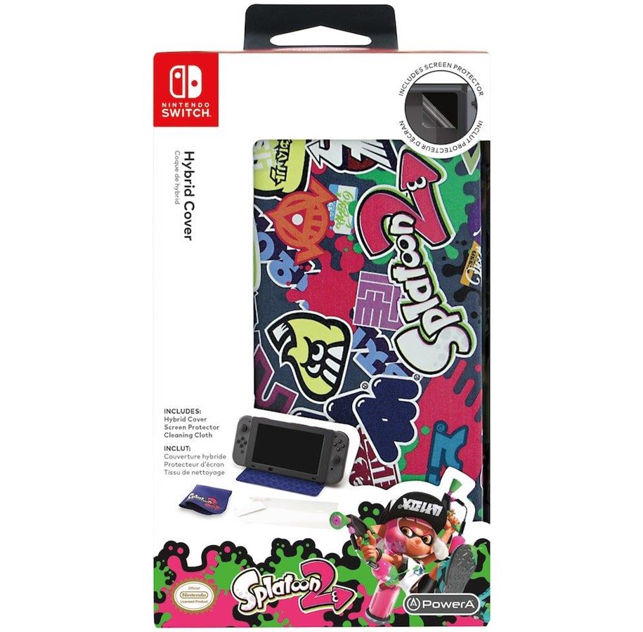 Gaming accessoires - PowerA Nintendo Switch Hybrid Cover Splatoon 2 - Miscellaneous Bag - Nintendo Switch - 0617885016813