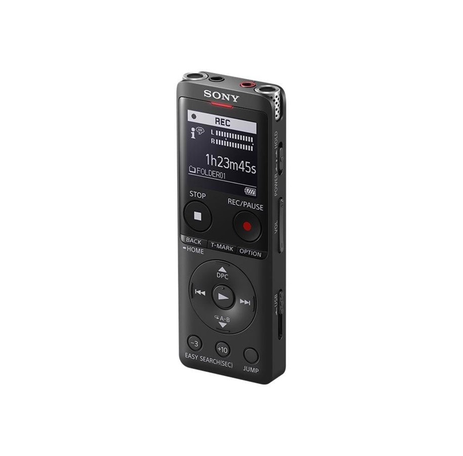 MP3-speler en spraakrecorders - Sony ICD-UX570 - voice recorder - 4 GB - ICDUX570B.CE7