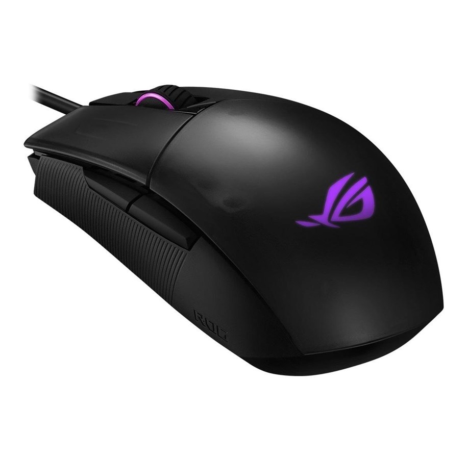 Muis - ASUS ROG Strix Impact II - Gaming muis - Optisch - 5 knoppen - Zwart - 90MP01E0-B0UA00