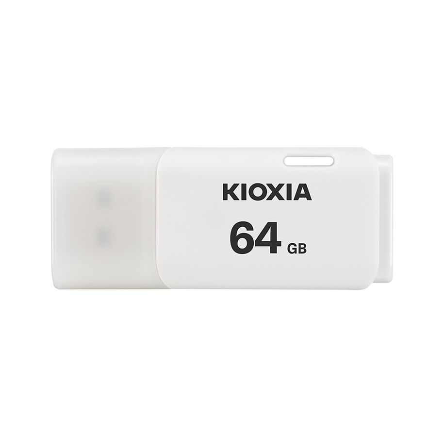 USB-stick - Kioxia TransMemory U202 - Wit - 64GB - USB-stick - LU202W064GG4