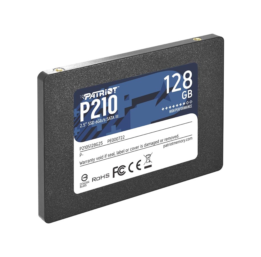 SSD - Patriot SSD 128GB 430/450 P210 SA3 PAT - P210S128G25