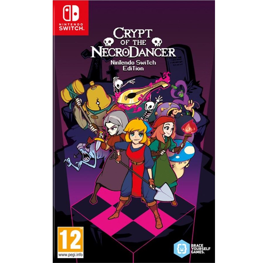 Games - Crypt of the NecroDancer: Crypte van de NecroDanser - Nintendo Switch - RPG - 5060760881436