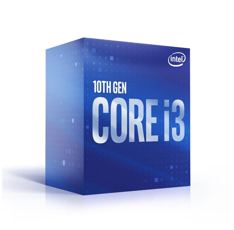 CPU - Intel Core i3-10100F Comet Lake CPU - 4 kernen - 3.6 GHz - Intel LGA1200 - Intel Boxed (met koeler) - BX8070110100F