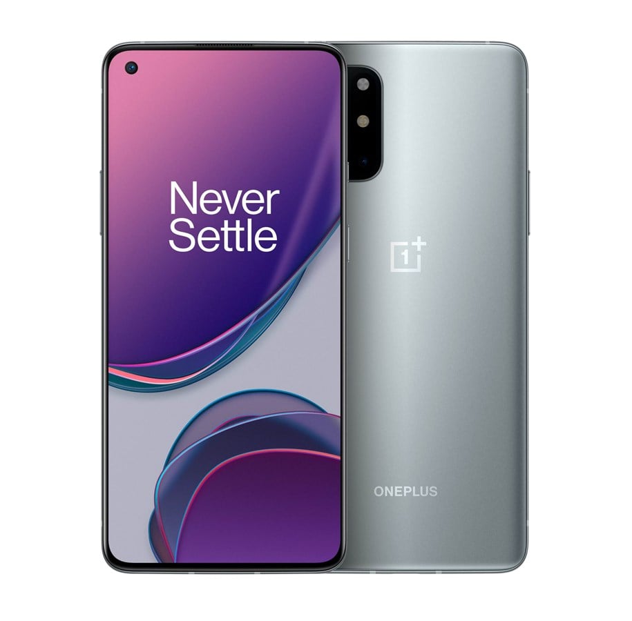 Mobiel - OnePlus 8T 5G 128GB/8GB - Lunar Silver - 5011101268