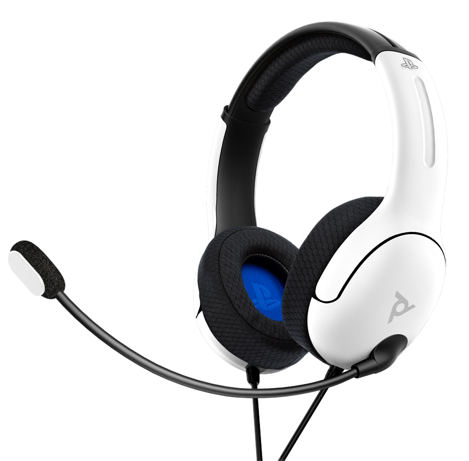 Gaming accessoires - PDP AIRLITE - White - Wired Headset - Sony PlayStation 4 - 708056065973