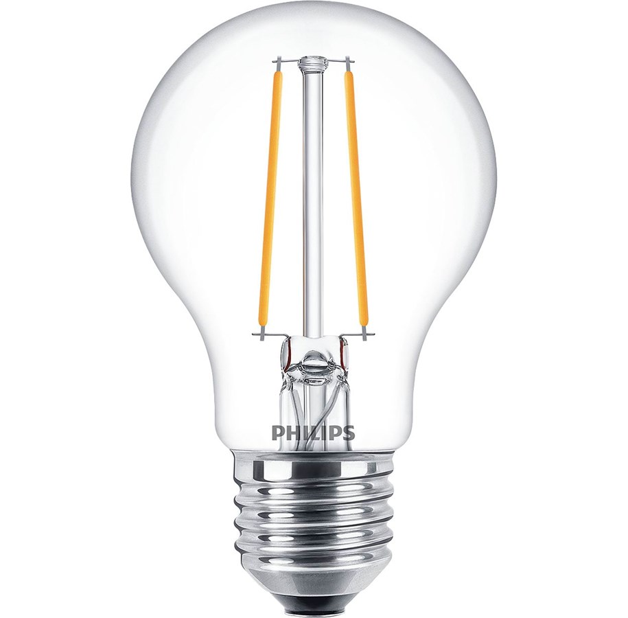 Armaturen & Lampen - Philips LED spot Classic 1.5W/827 (15W) Clear E27 - 929002022955