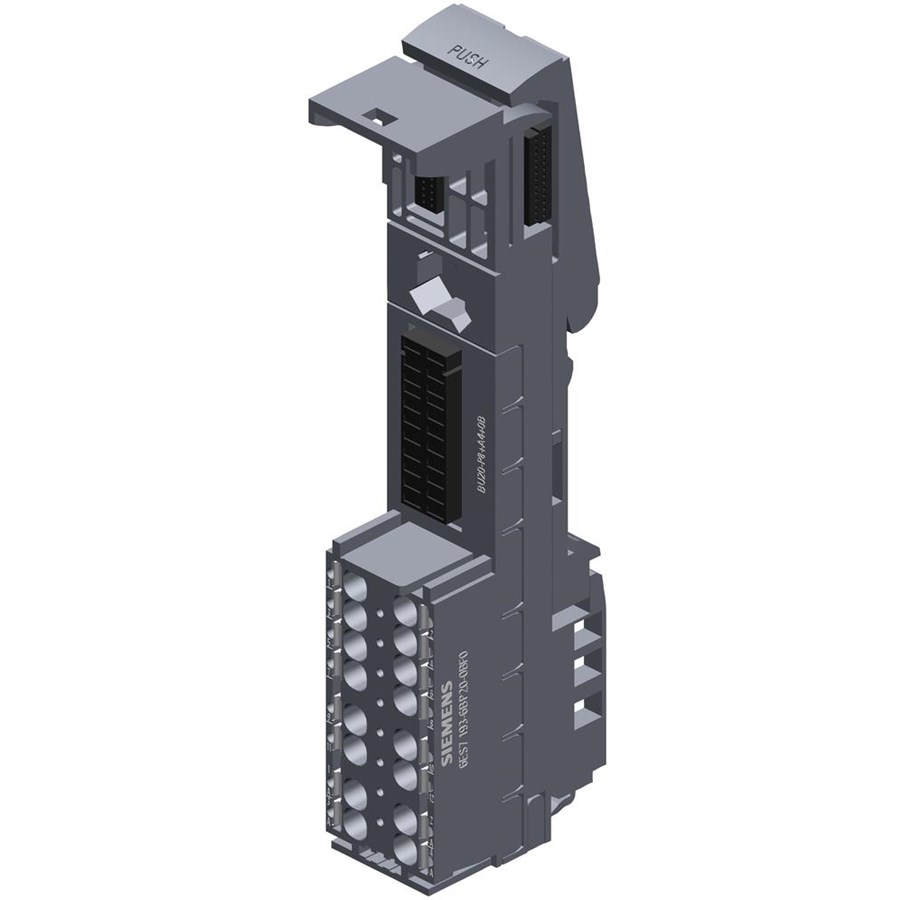 PLC, HMI, IOT en Industry PC - Siemens Et 200sp baseunit bu20-p12+a0+4b 6es7193-6bp20-0bb1 - 6ES7193-6BP20-0BB1