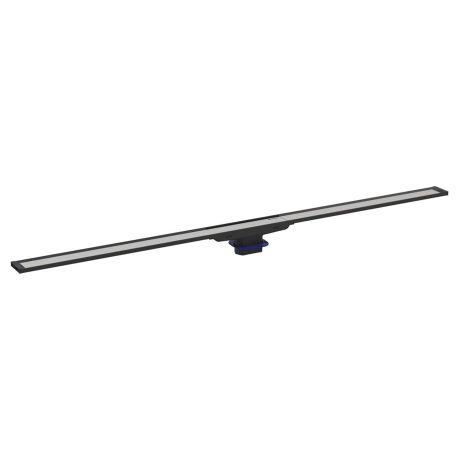 Afvoerproducten - Geberit cleanline20 shower channel 30-130 cm antracit/steel - 154.451.00.1