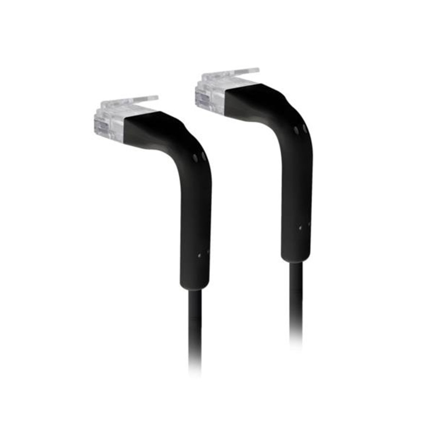 Netwerk - kabel - Ubiquiti UniFi Patch Cable Black 1 m - Zwart - 1m - U-Cable-Patch-1M-RJ45-BK