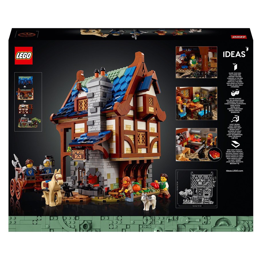 LEGO Ideas 21325 Middeleeuwse smid | Op voorraad | Voordelig