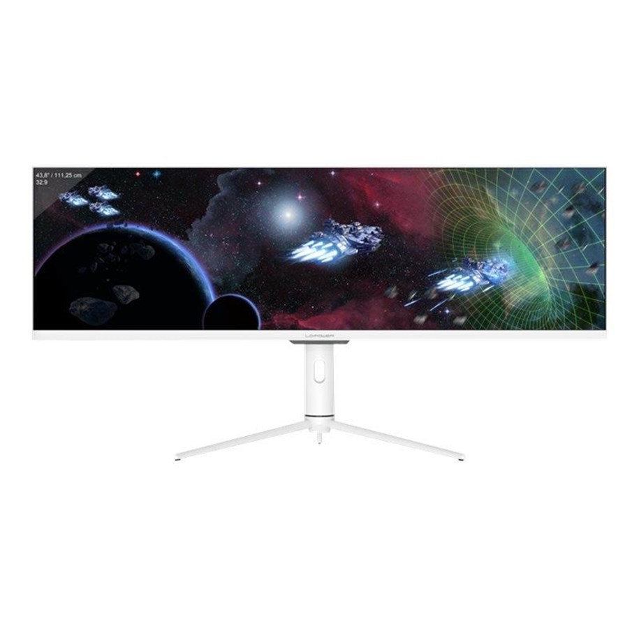 Scherm - 44" LC Power LC-M44-DFHD-120 3840x1080 USB 65W Hub - LC-M44-DFHD-120