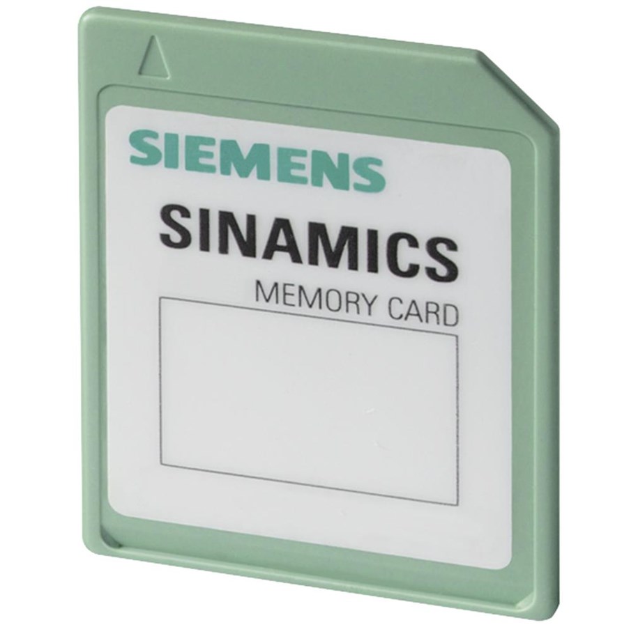 Servo, beweging en robots - Siemens Sinamics sd-card 512 MB empty - 6SL3054-4AG00-2AA0