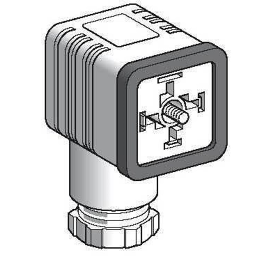 Sensortechnologie - TELEMECANIQUE SENSORS Din43650-a Connector - XZCC43FCP40B