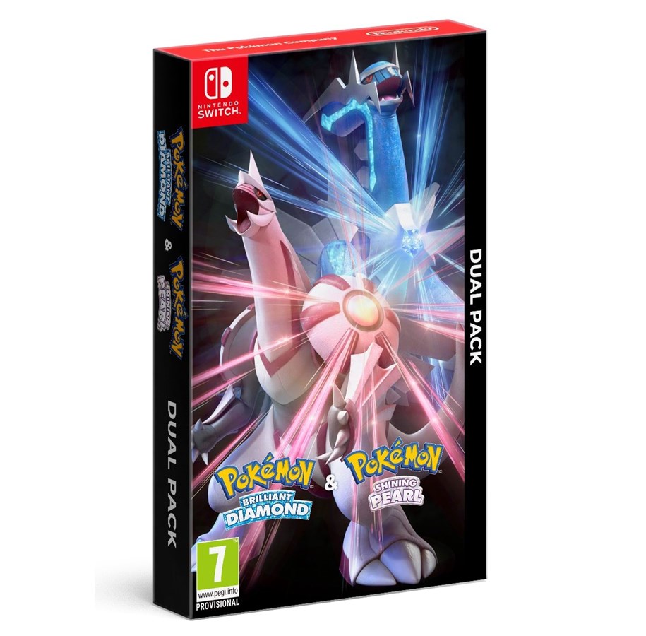 Games - Pokemon Brilliant Diamond & Pokemon Shining Pearl Dual Pack - Nintendo Switch - RPG - 0045496597894
