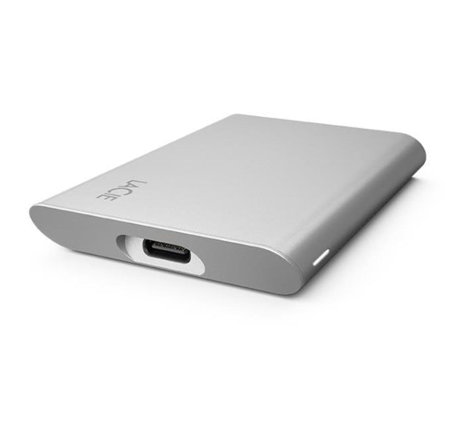 SSD - LaCie Portable SSD v2 - 500GB - Zilver - External hard drive SSD - USB 3.2 Gen 2 - STKS500400