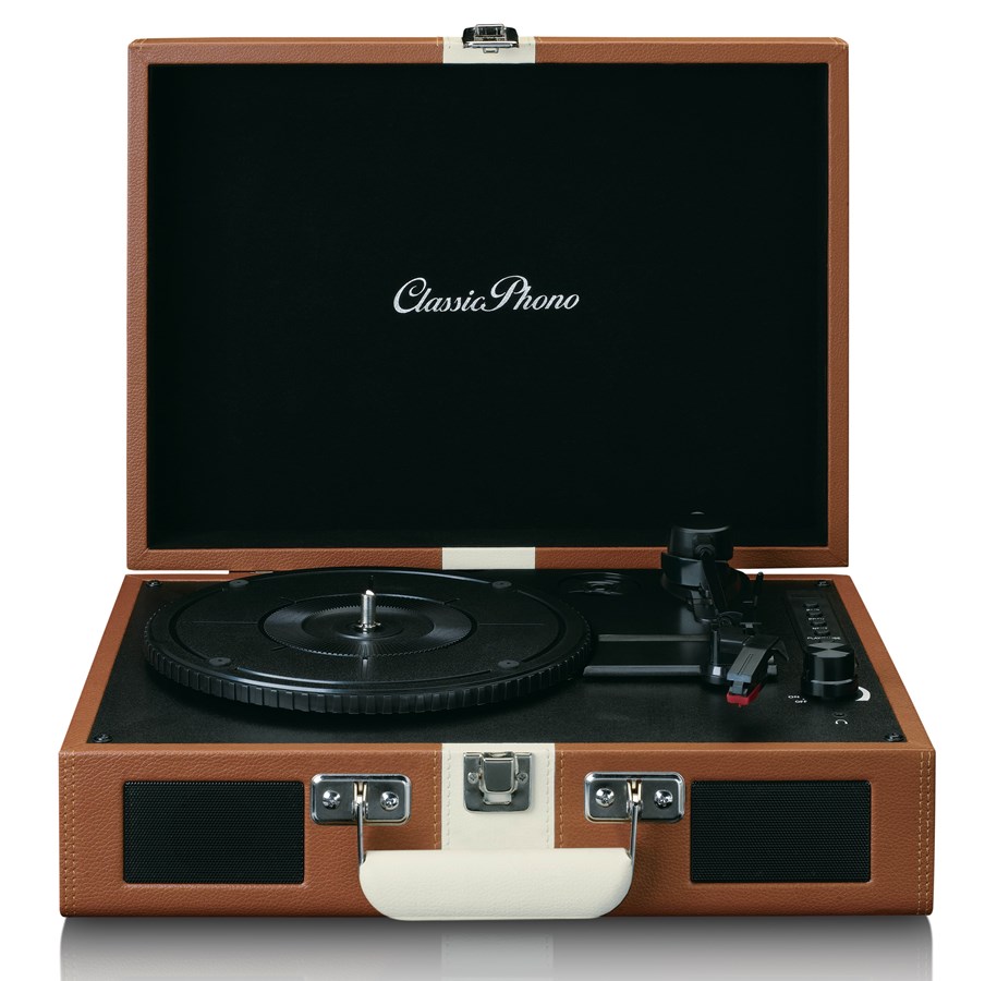 Platenspeler - CLASSIC PHONO TT-120 - Platenspeler Bruin - TT-120BNWH