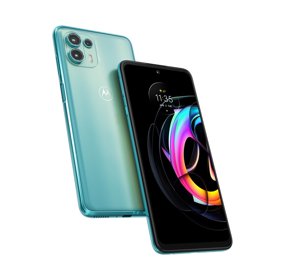 Mobiel - Motorola Edge 20 Lite 5G 128GB - Lagoon Groen - PANE0045SE