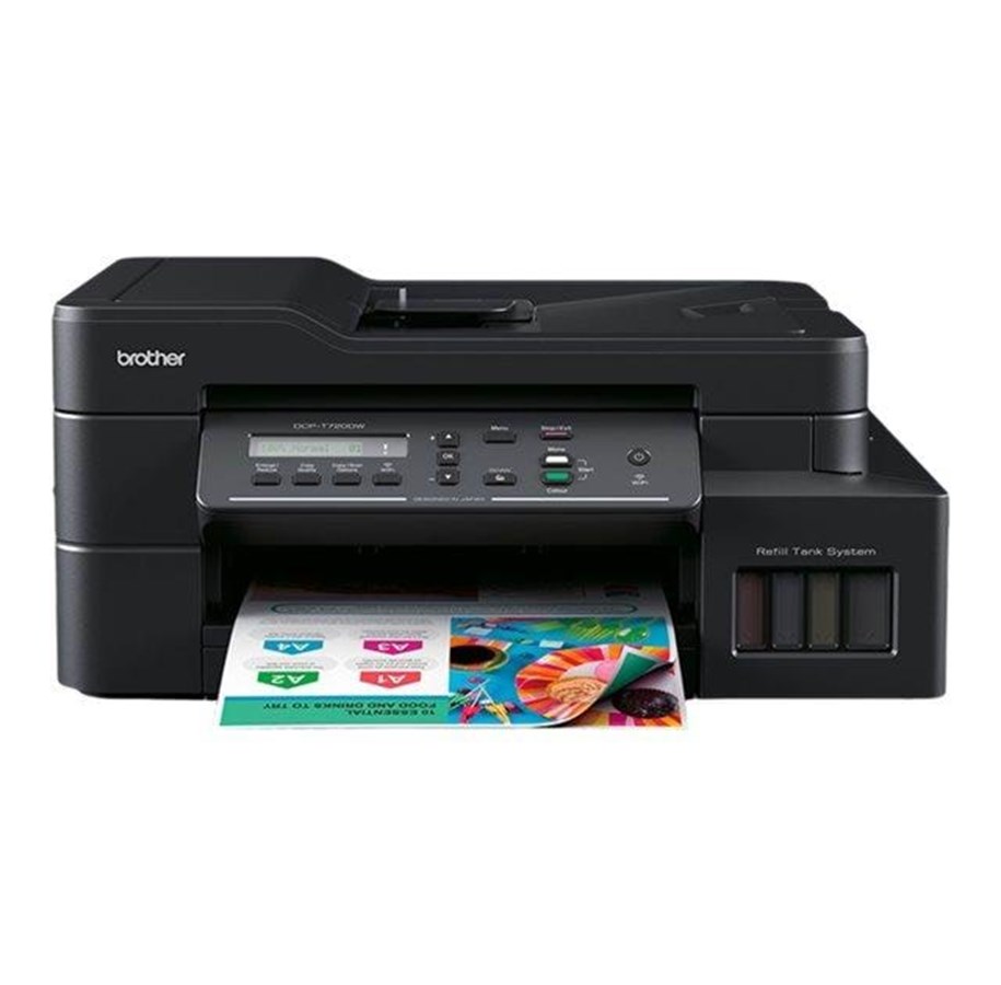 Printer - Brother DCP-T720DW All in One Multifunctioneel - Kleur - Inkt - DCPT720DWYJ1