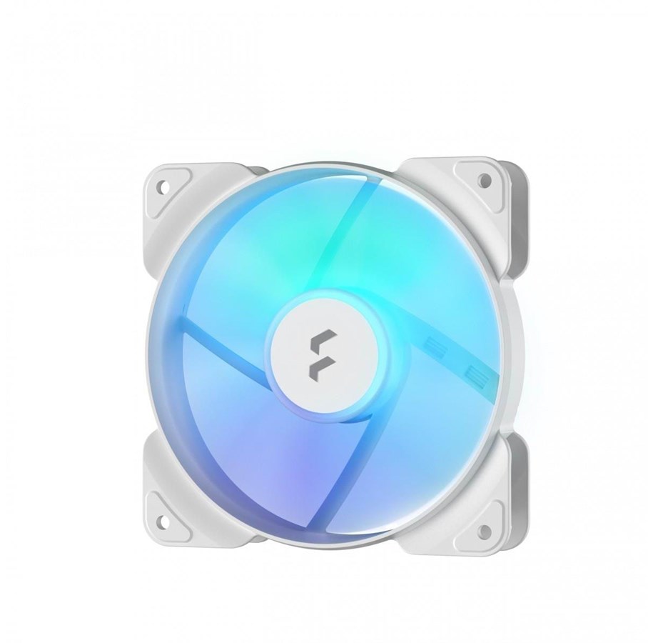 Case Fan - Fractal Design Aspect 12 RGB White Frame 120 mm - Case ventilator - 120mm - Wit met RGB-licht - FD-F-AS1-1208