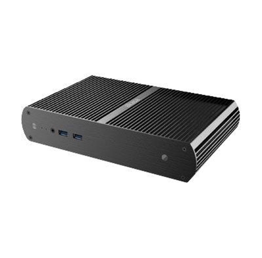 Case - Akasa Tesla H - USFF - UCFF - Case - Ultra small form factor - Zwart - A-NUC05-M1B