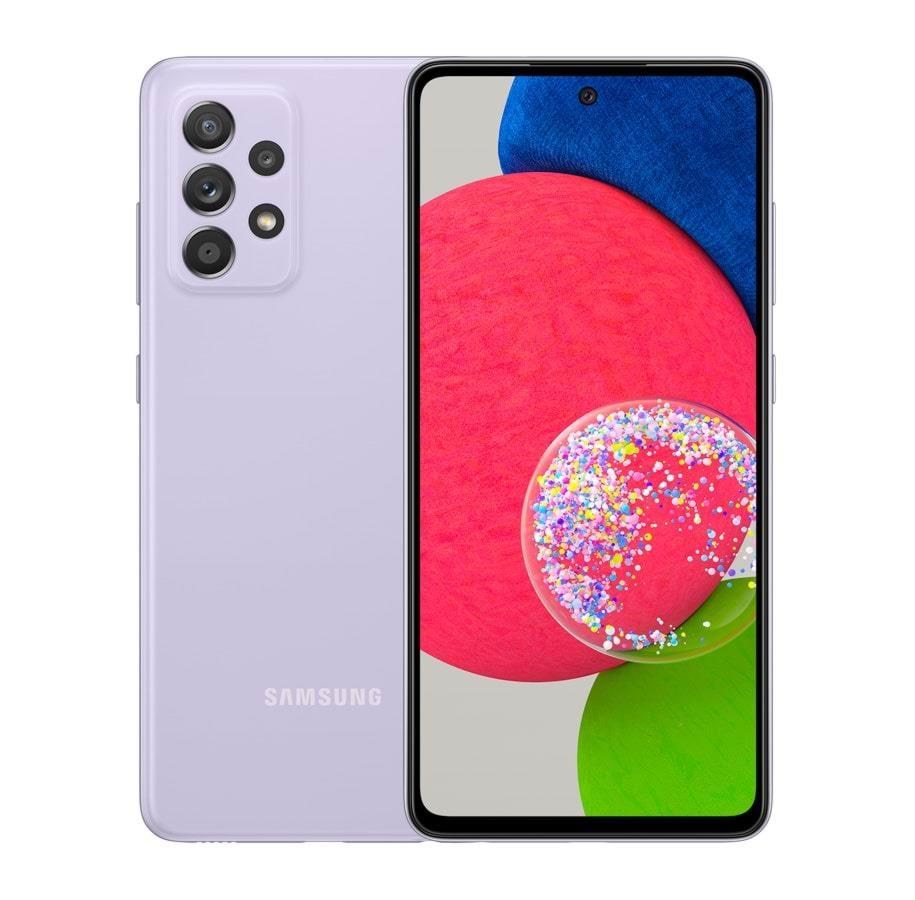 Mobiel - Samsung Galaxy A52s 5G 128GB/6GB - Awesome Violet - SM-A528BLVCEUB