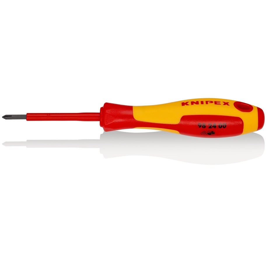 Gereedschap voor elektrisch werk - KNIPEX Schroevendraaiers voor kruiskopschroeven, Phillips® - 98 24 00