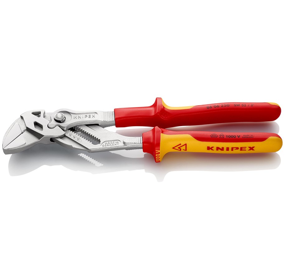 Gereedschap voor loodgieterswerk - KNIPEX Sleuteltangen, tang en schroefsleutel in één gereedschap - 86 06 250 SB