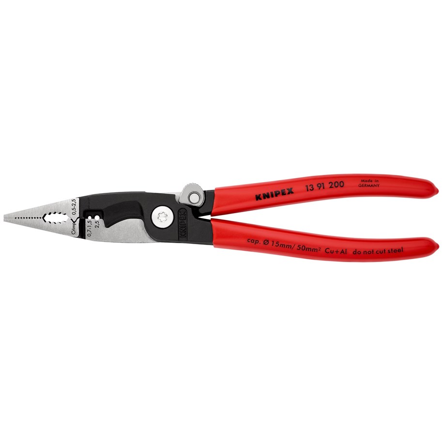 Gereedschap - KNIPEX Elektro installatietangen - 13 91 200 SB