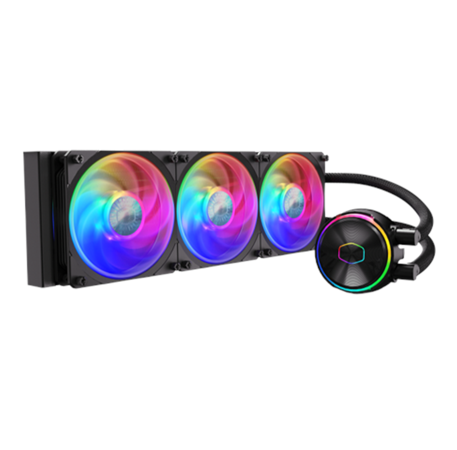 CPU koeler - Cooler Master MasterLiquid PL360 FLUX - CPU waterkoeling - Maximaal 33 dBA - MLY-D36M-A23PZ-R1