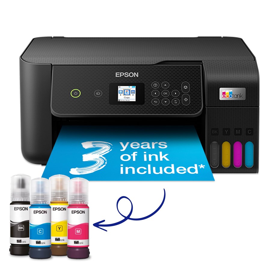 Printer - Epson EcoTank ET-2820 All in One Multifunctioneel - Kleur - Inkt - C11CJ66404