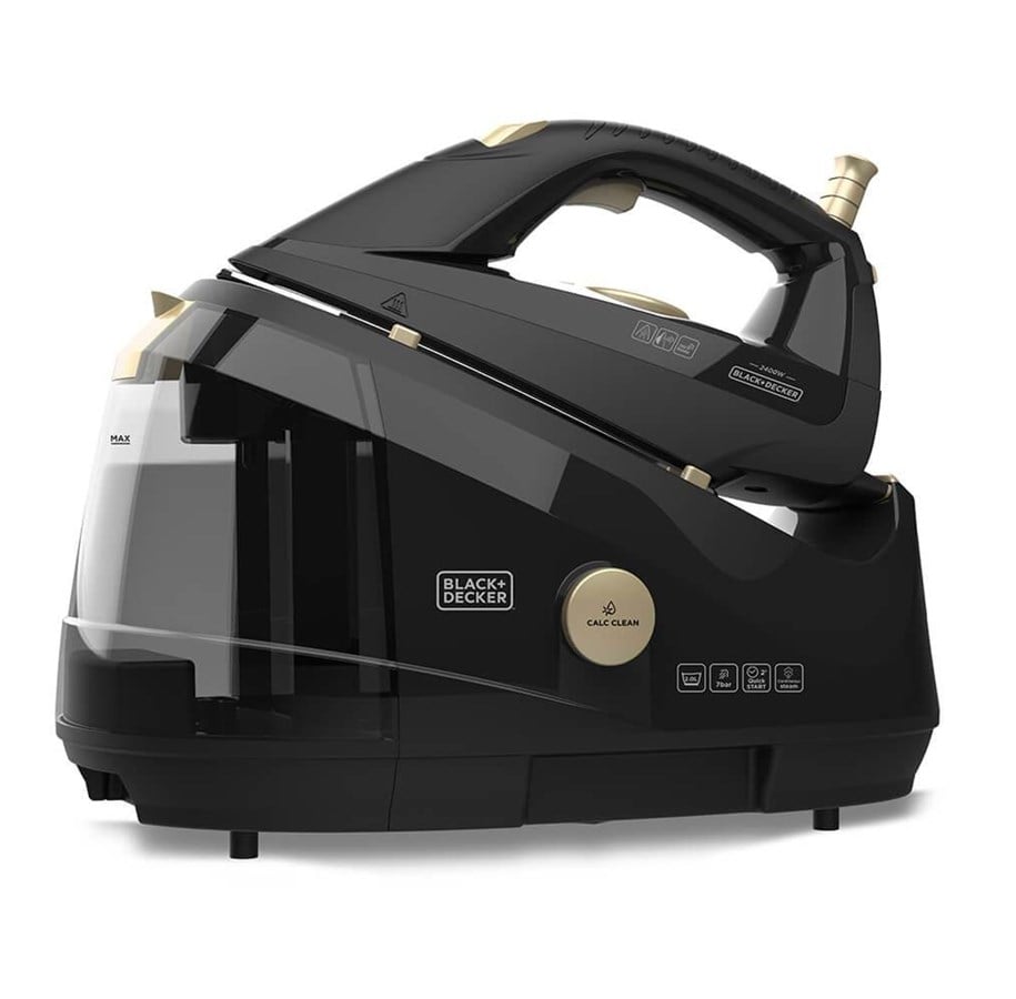 Strijken - Black & Decker Stoomstrijkijzer Dampstation - ES9180200B