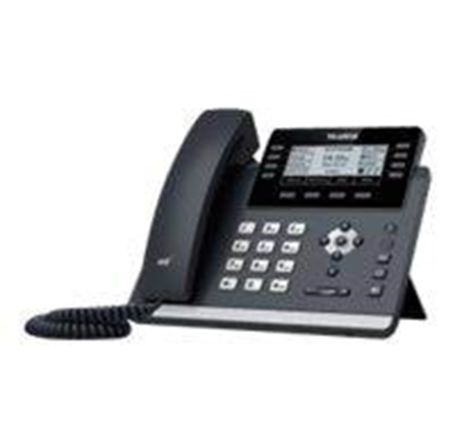 Vaste telefoon - Yealink SIP-T43U - VoIP-telefoon met beller-ID - mogelijkheid tot 3-weggesprek - SIP-T43U