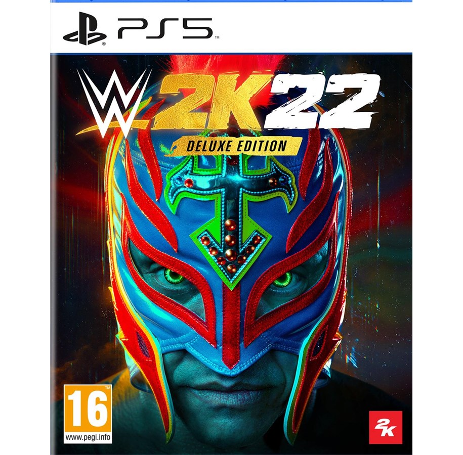 Games - WWE 2K22 - Deluxe Edition - Sony PlayStation 5 - Sport - 5026555432009