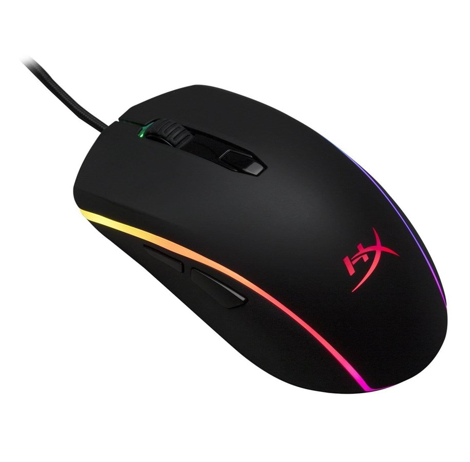 Muis - HyperX Pulsefire Surge RGB - Gaming muis - Optisch - 6 knoppen - Zwart - 4P5Q1AA