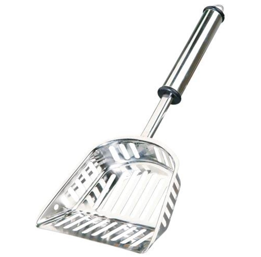 Katten - Trixie Stainless Steel Litter Scoop 33x14cm - TX40539
