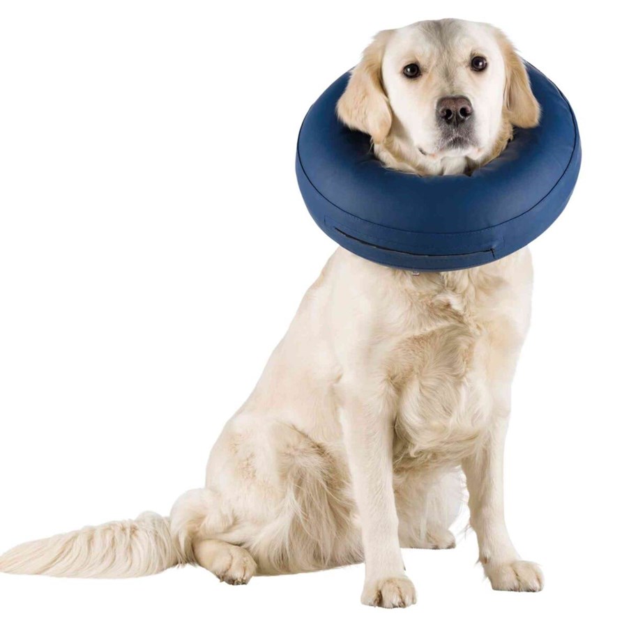 Honden - Trixie Protective Collar Inflatable M–L 45-57cm - TX19543