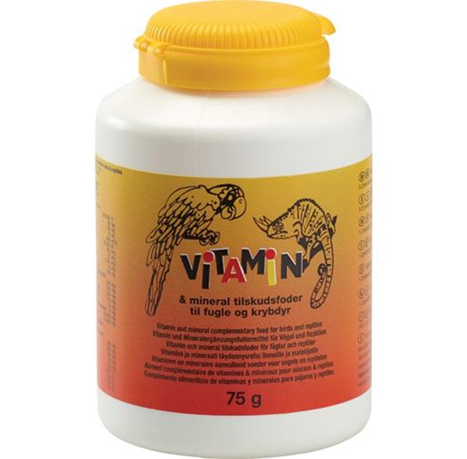 Food, Snacks & Vitamins - Diafarm Vitamin F/Birds/Reptile 75G - FT12103