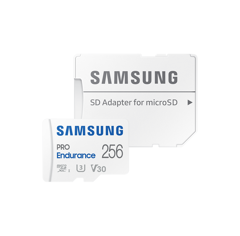Geheugenkaart - Samsung PRO Endurance microSD/SD - 100MB/s - 256GB - MB-MJ256KA/EU