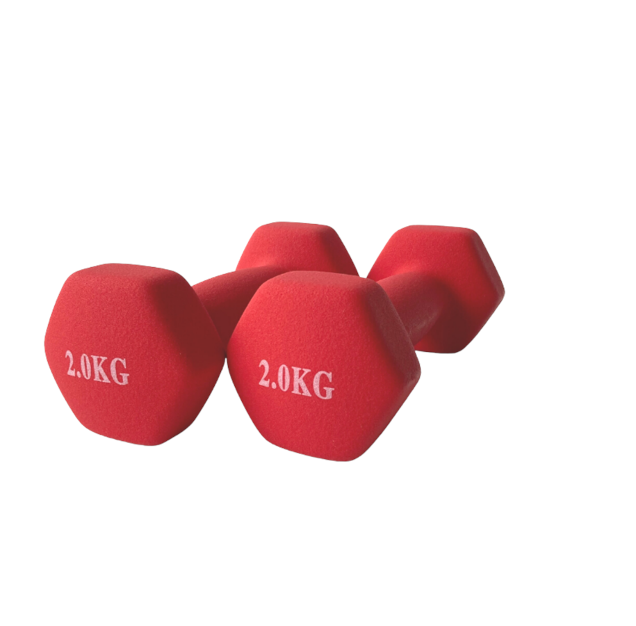 Sport & Fitness - ASG NEOPRENE DUMBBELL SET 2KG - ASG4004IONE SIZE