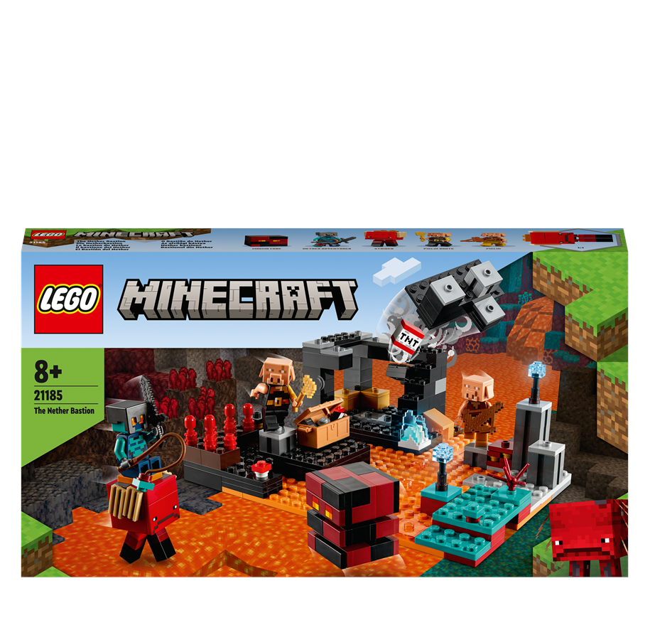LEGO Minecraft 21185 Het Onderwereldbastion Voordelig lego-minecraft-21185-het-onderwereldbastion-voordelig