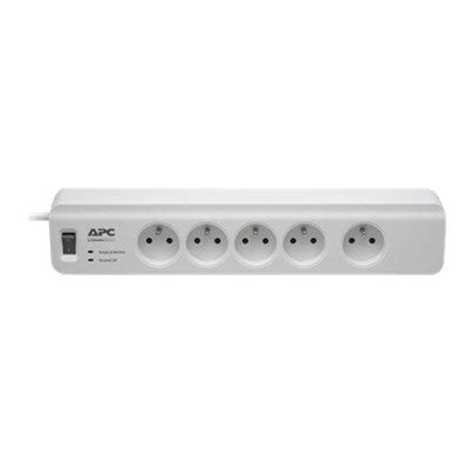 Voedingskabel (extern) - APC SurgeArrest Essential 5 stopcontacten 230V Frankrijk/België Type E 1,8M - PM5-FR