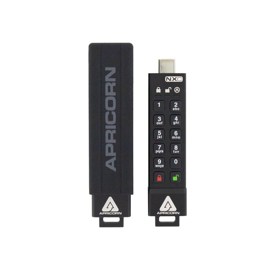USB-stick - Apricorn Aegis Secure Key 3NXC - 128GB - USB-stick - ASK3-NXC-128GB