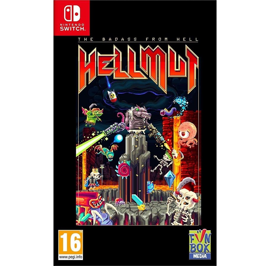 Games - Hellmut: The Badass From Hell (Code in a Box) - Nintendo Switch - Action - 5055377604745