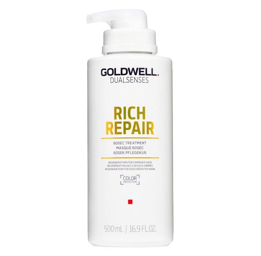 Haircare - Goldwell Dual Senses Rich Repair 60S Treatment 500 ml - 4021609061441