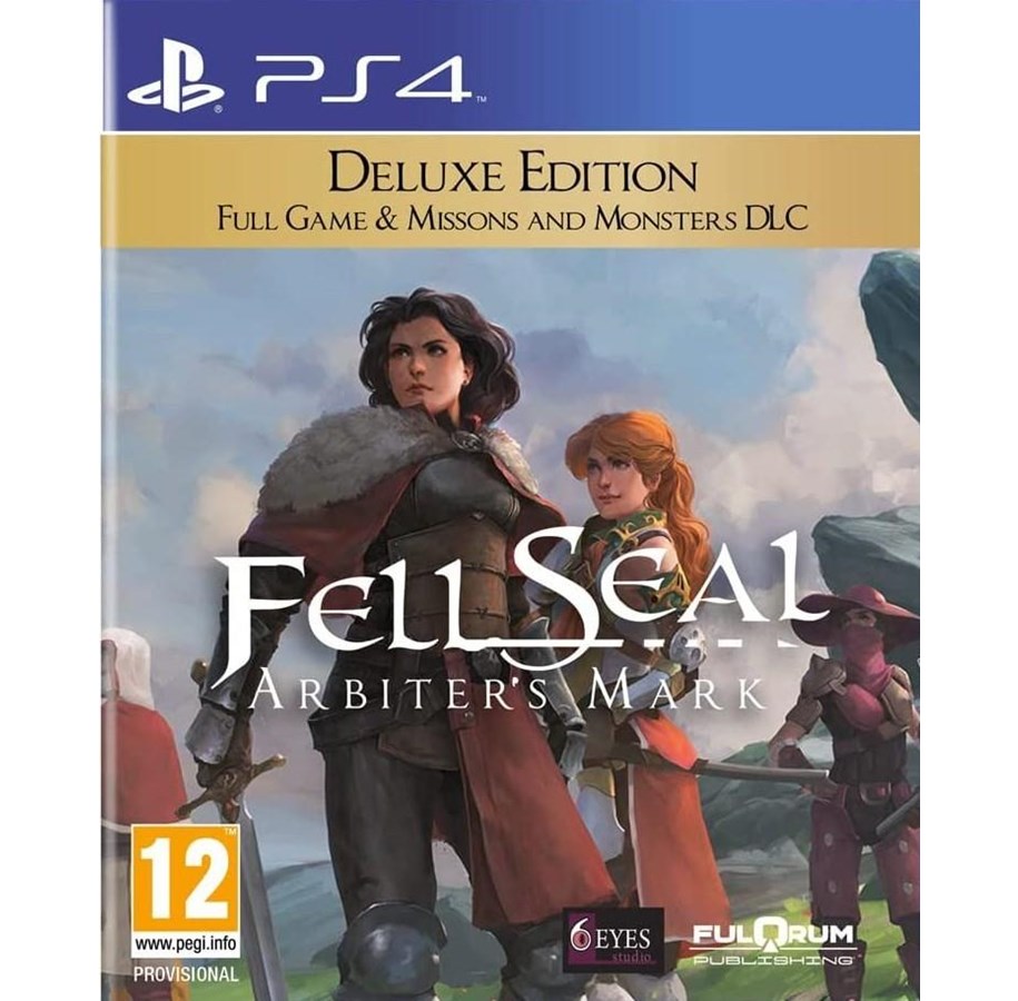 Games - Fell Seal: Arbiter's Mark - Deluxe Edition - Sony PlayStation 4 - Strategy - 5055957703554