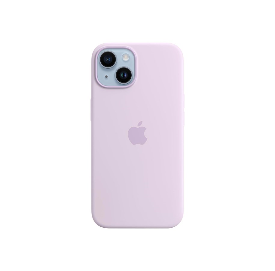 Mobiel - Covers & Cases - Apple iPhone 14 Silicone Case with MagSafe - Lilac - MPRY3ZM/A