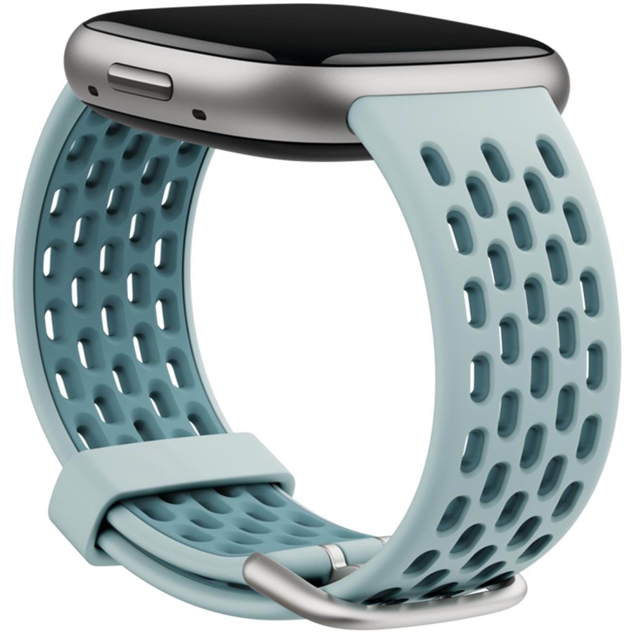 Kabelgoot, Kabelhoes & Kabelbinders - Fitbit Versa 3/4 & Sense/2 Sea Blauwe oceaan Large - FB174SBBUGNL
