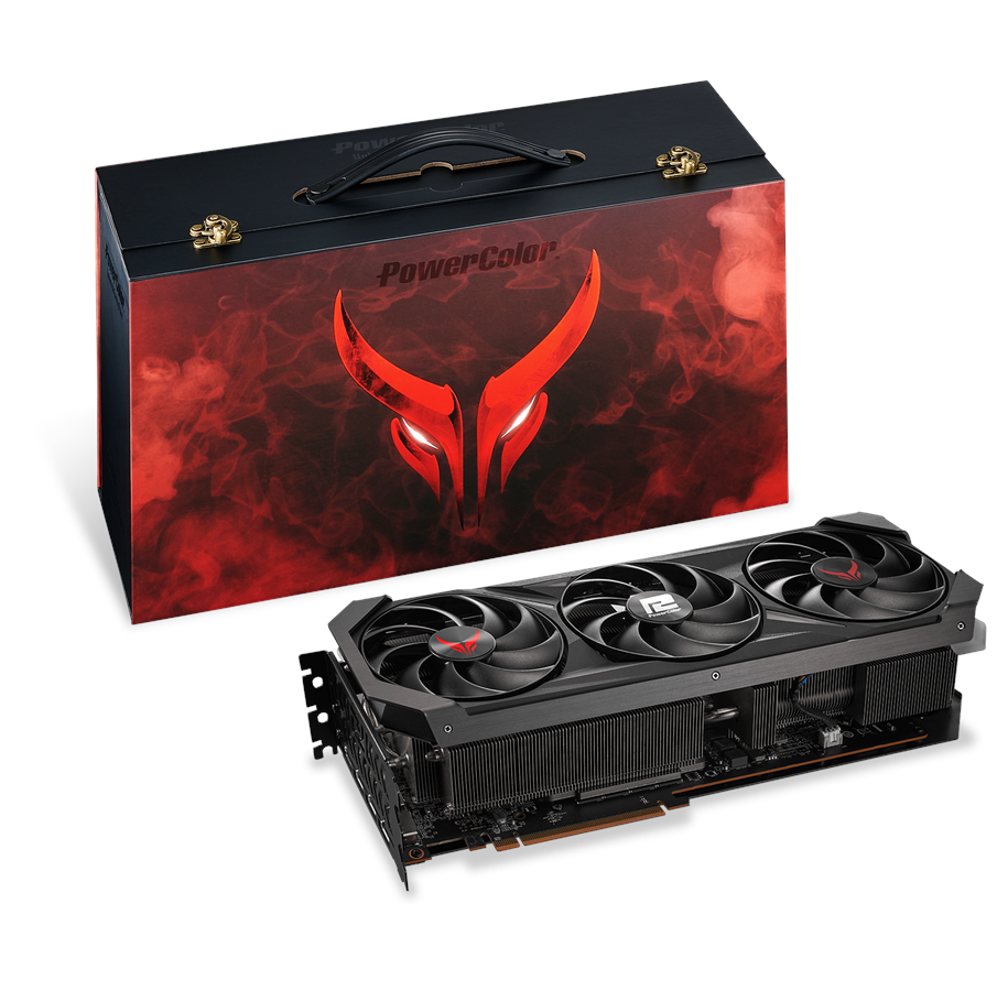 Grafische kaarten - PowerColor Radeon RX 7900 XTX Red Devil Limited Edition - 24GB GDDR6 RAM - Grafische kaarten - RX7900XTX 24G-E/OC/LIMITED