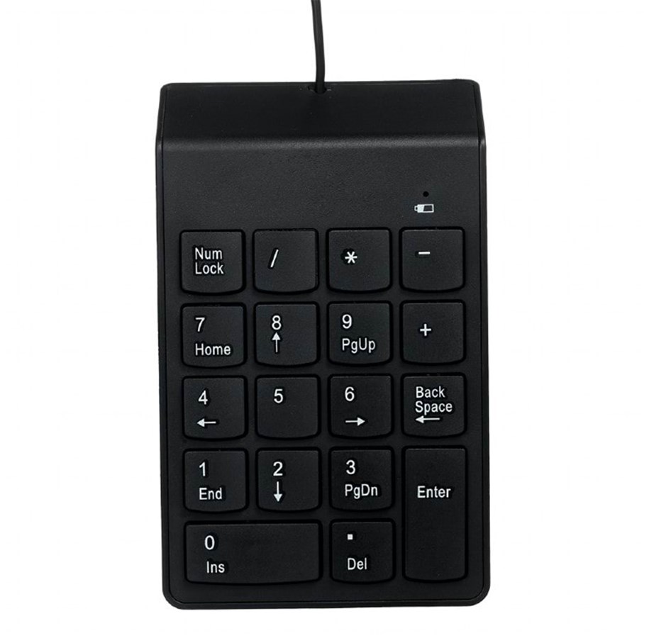 Toetsenbord - Gembird Numeric keypad - USB - Numpad - Zwart - KPD-U-03